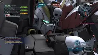 F97 Crossbone Gundam X1 Full Cloth in 750 Basic Match at Ruined City (Record Top Damage score}