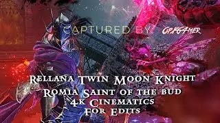 4k Elden Ring Scene Pack for edits- Rellana Twin Moon Knight/ Romina  #eldenring #shadowoftheerdtree