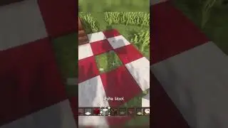 how to build a cozy picnic in minecraft #cottagecore #minecraft #buildingtutorial