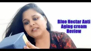 Best Anti aging cream? Honest review : Blue Nectar Anti Aging Saffron and Sandalwood Cream