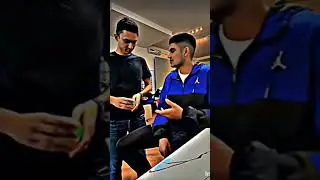 subhman gill solving rubik's cube in 1 sec #subhmangill attitude status 😈