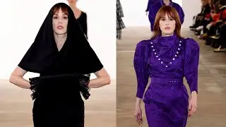 Molly Ringwald Channels the '80s on Batsheva Runway During New York Fashion Week