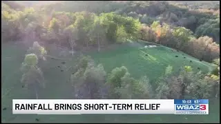 Farmers find short-term relief thanks to the storms