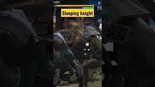 sleeping knight lose fight from me in shadow fight 3 #youtubeshort #winner 🏆 #ytshorts
