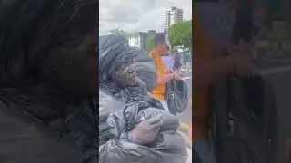 Plastic human in COP! End plastics....