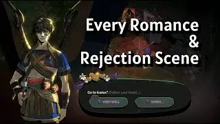 Hades II - All Romance & Rejection Scenes