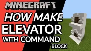 How To Make Elevator with command block | minecraft pe