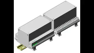 Universal Din Rail Enclosure  UE/UEC/UEW/UEP/UECP/UEWP-105: 112 x 88 x 105 mm