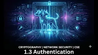1.3 Authentication | Security Services of Cryptography | Cryptography and Network Security | CSE