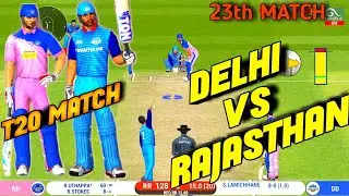 IPL 2020-DELHI CAPITALS VS RAJASTHAN ROYALS 23TH MATCH IN Real Cricket&trade;20 | DC VS RR