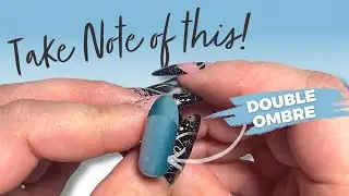 QUICK TIP: Creating Double Ombre French Nail Art | 1-Minute Maniology