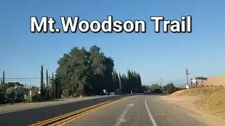 ASMR) 4K Driving tour from Balboa Ave to Mt.Woodson Trail #sandiego #4K #Drive