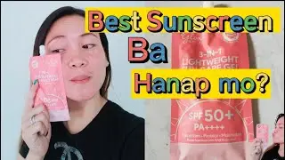 BEST SUNSCREEN/ HELLO GLOW 3-IN-1 LIGHTWEIGHT SUN CARE GEL / HELLO GLOW SPF 50+ REVIEW / MAYBE CLiPS
