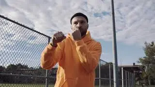 Orange Hoodie