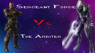 Sergeant Forge Vs The Arbiter Halo #Shorts
