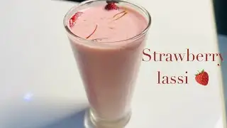 #Recipe No. 88 How to Make Strawberry Lassi Milkshake | Refreshing & Creamy Summer Drink