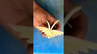 how to New carving ideas vegetables zucchini butterfly #shorts #viral