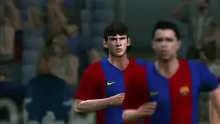 PES 6 - Xbox360 Gameplay - Modo Liga Jornada 6 - FC Barcelona vs Valencia