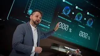 Nissan researcher Lucian Gheorghe explains Brain-to-Vehicle technology at CES 2018