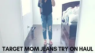 TARGET SPRING MOM JEAN TRY ON HAUL 2019