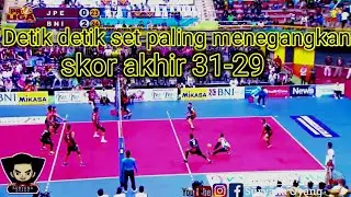 JPE VS BNI 46 FINAL 4 KEDIRI SET PALING MENEGANGKAN DI FINAL 4 PROLIGA 2019 DEUCE 7X KEDIRI