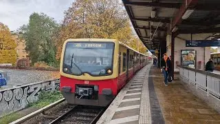 Mitfahrt in der S85 von Greifswalder Straße bis Pankow in der BR 481 Mod 368-9