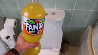 Will it flush? Fanta Orange Soda Edition