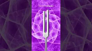 Crown Chakra Healing - 480 Hz + 963 Hz Tuning Forks #healingfrequencies #solfeggiofrequencies