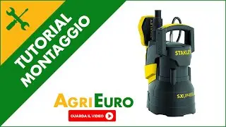 Presentazione pompa sommersa elettrica per acque chiare Stanley SXUP400PCE - portata 9000 l/h
