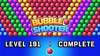 🎯 Bubble Shooter Level 191 | Perfect Aim & Full Walkthrough 💥 Bubble Shooter Gameplay | IVYGAMES