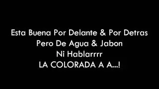 Los Pibes Chorros     La Colorada  Letra