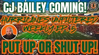 Hurricanes Jump to No. 16, Prepare for N.C. State and Dynamic QB CJ Bailey & Playoff Potential 📱
