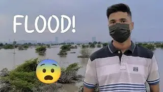 We are covering flood affected areas around the Yamuna river!