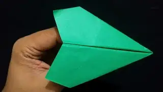 Как сделать ПРОСТЫЕ бумажные самолётики, которые летают ДАЛЕКО | AM Crafts #AMCrafts