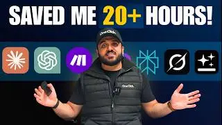 8 AI Tools That Save Me 20+ Hours Every Week (Most Are Free)