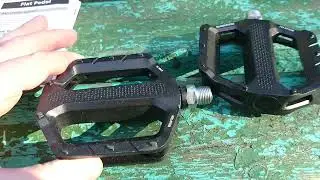 Мини-обзор на педали SHIMANO PD-EF202 Platform Pedals Black