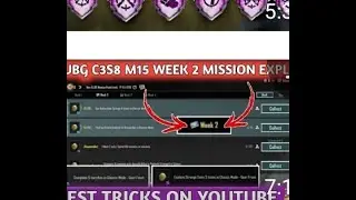 Season c3s8 M15 week 2 mission explainPubg Mobile rp mission   Pubg week 2 mission explain720P HD