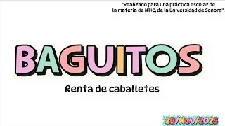 BAGUITOS: Renta de caballetes para fiestas infantiles