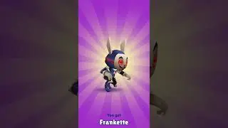 unlock Frankette in Subway surfers