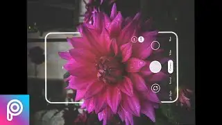 Add Camera Frame Using Picsart | Picsart Tutorial