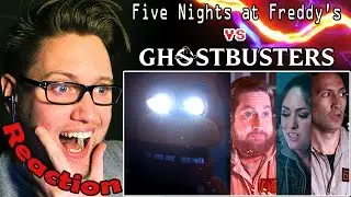 Five Nights At Freddy's Vs. Ghostbusters Fan Film REACTION! | PERFECT CROSSOVER! |