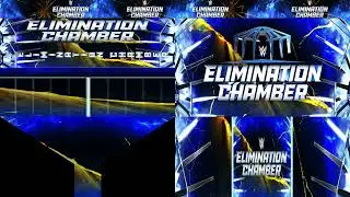 WWE Elimination Chamber Graphics Pack 2023 - 2024