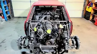 Toyota Starlet build update #Toyota #Starlet #kp61 #ls1 #fabrication