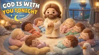 💤 God Is With You Tonight 🌟 Soothing Christian Lullaby for Children to Sleep Peacefully
