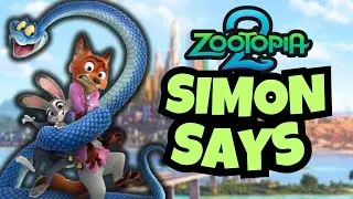 Zootopia Simon Says | Simon Says Game | Brain Break for kids