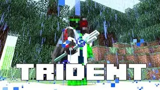 MINECRAFT UPDATE AQUATIC - TRIDENT & NEW ENCHANTMENTS