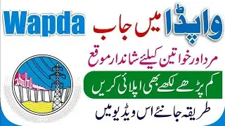 Vacancies in Wapda 2024 - Career Wapda 2024 - Join Wapda Jobs 2024 - Wapda Job 2024