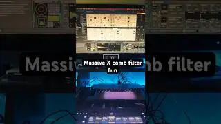 Massive X Comb Filter Patch! #electronicmusic #massivex #preset #ambient #edm #synth