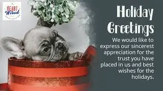 Holiday Greetings from all of us at Heartwired
