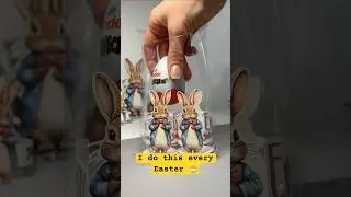🐰✨ Create the cutest Peter Rabbit Easter presents decorations at home! Easter egg's, candy holders